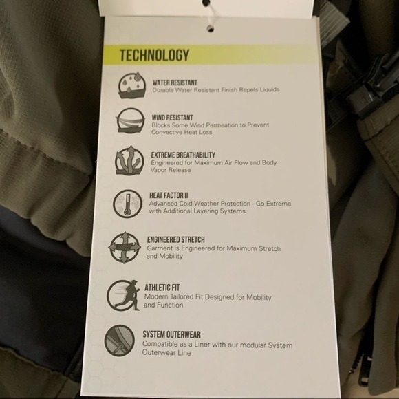 BLAUER New With Tags SOFT SHELL FLEECE JACKET In OD Green Size Medium - Picture 10 of 13